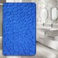 Vaip Memory foam Benedomo Deep blue, 60x100 cm hind ja info | Vannitoa aksessuaarid | hansapost.ee