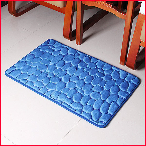 Vaip Memory foam Benedomo Deep blue, 60x100 cm цена и информация | Vannitoa aksessuaarid | hansapost.ee