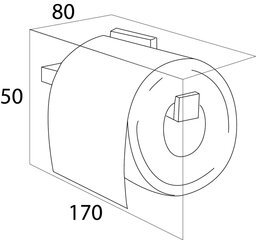 Tualettpaberi hoidja vannituppa „Tiger Items“ hind ja info | Tiger Remondikaubad, sanitaartehnika ja kütteseadmed | hansapost.ee