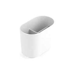 Пластиковая чаша для зубных щеток Umbra Step, белый, 8x13x10 см цена и информация | Аксессуары для ванной комнаты | hansapost.ee
