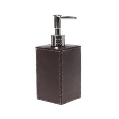 Дозатор жидкого мыла SEALSKIN Cuero, коричневый цена и информация | Аксессуары для ванной комнаты | hansapost.ee