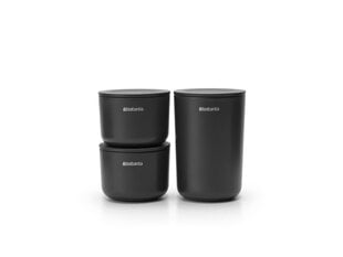 Laokonteinerid Brabantia, ReNew 3tk. Tumehall hind ja info | Brabantia Vannitoasisustus | hansapost.ee