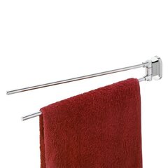 Tiger LUCCA двойной держатель для полотенец цена и информация | Аксессуары для ванной комнаты | hansapost.ee