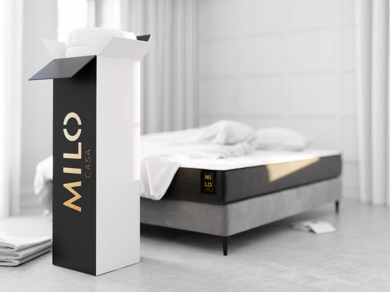 Madrats Milo Casa Mio, 80x200cm цена и информация | Madratsid | hansapost.ee