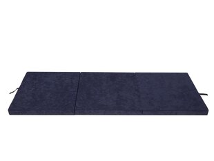 Складной матрас Hobbygarden Ben L, 180x65 см, темно-синий цена и информация | Матрасы | hansapost.ee