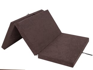 Складной матрас Hobbygarden Ben XXL, 200х120 см, темно-коричневый цена и информация | Hobbygarden Мебель для спальни | hansapost.ee