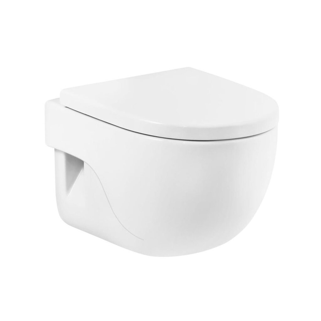 Seinale paigaldatav WC-pott Roca Meridian-N Compact цена и информация | WС-potid | hansapost.ee