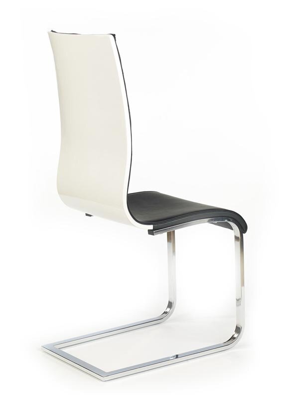4 tooli komplekt K104, must/valge I hind ja info | Köögitoolid, söögitoolid | hansapost.ee