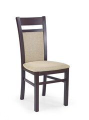 Комплект из 2 стульев Halmar Gerard 2, коричневый/кремовый цена и информация | Стулья для кухни и столовой | hansapost.ee
