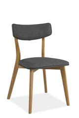 Комплект из 2 стульев Karl, серый цена и информация | Стулья для кухни и столовой | hansapost.ee