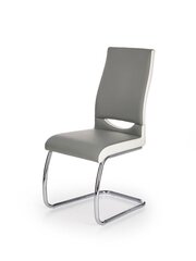 Комплект из 4 стульев Halmar K 259, серый/белый цена и информация | Стулья для кухни и столовой | hansapost.ee