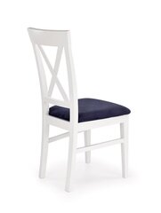 Комплект из 2 стульев Halmar Bergamo, белый/синий цена и информация | Стулья для кухни и столовой | hansapost.ee