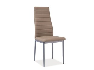 Комплект из 4 стульев H261 Bis Alu, песочный цена и информация | Стулья для кухни и столовой | hansapost.ee