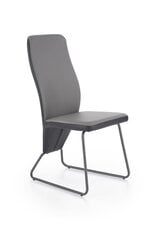 Комплект из 4 стульев Halmar K300, черный/серый цена и информация | Стулья для кухни и столовой | hansapost.ee