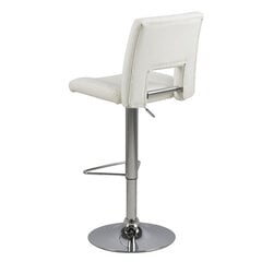 Барный стул Sylvia, белый/серый цена и информация | Стулья для кухни и столовой | hansapost.ee