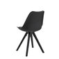 2 tooli komplekt Dima O, must hind ja info | Köögitoolid, söögitoolid | hansapost.ee
