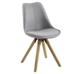 Комплект из 2-х стульев Dima G, серый/коричневый цена и информация | Стулья для кухни и столовой | hansapost.ee