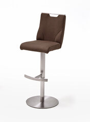 Барный-полубарный стул Giulia C, натуральная кожа коричневый цена и информация | Стулья для кухни и столовой | hansapost.ee
