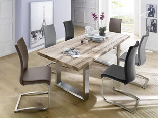 Комплект из 2 стульев Arco, темно-коричневый цена и информация | Стулья для кухни и столовой | hansapost.ee