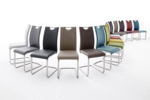 Комплект из 4 стульев Paulo, серый цена и информация | Стулья для кухни и столовой | hansapost.ee