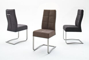 Комплект из 2 стульев Salva 2, коричневый цена и информация | Стулья для кухни и столовой | hansapost.ee