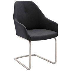 Комплект из 2 стульев Madita А-1, черный цена и информация | Стулья для кухни и столовой | hansapost.ee