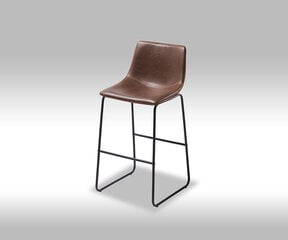 Барный стул Indiana, 2шт, темно-коричневый цена и информация | FurnHouse Офисная мебель | hansapost.ee