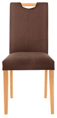 Комплект из 2-х стульев Sawyer, коричневый/цвет дуба цена и информация | Стулья для кухни и столовой | hansapost.ee