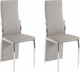 Комплект из 2-х стульев William, серый цена и информация | Стулья для кухни и столовой | hansapost.ee