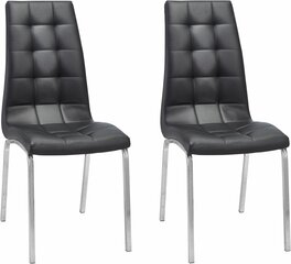Комплект из 2-х стульев Anima, черный цена и информация | Стулья для кухни и столовой | hansapost.ee