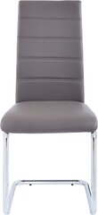 Комплект из 4-х стульев Amber, серый цена и информация | Стулья для кухни и столовой | hansapost.ee