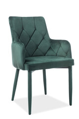 4 tooli komplekt Ricardo Velvet, roheline цена и информация | Signal Meble Мебель и домашний интерьер | hansapost.ee