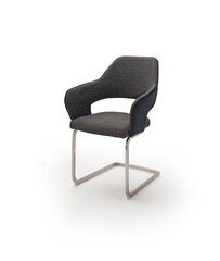 Комплект из 2 стульев MC Akcent Newcastle S, черный цена и информация | Стулья для кухни и столовой | hansapost.ee