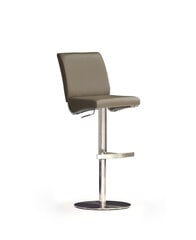Барный-полубарный стул MC Akcent Diaz, кремовый/серебристый цена и информация | Стулья для кухни и столовой | hansapost.ee