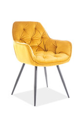 Комплект из 2 стульев Signal Meble Cherry, желтый цена и информация | Стулья для кухни и столовой | hansapost.ee