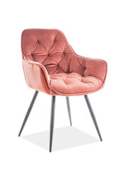 Комплект из 2 стульев Signal Meble Cherry, розовый цена и информация | Стулья для кухни и столовой | hansapost.ee