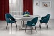 2 tooli komplekt Halmar K364, roheline hind ja info | Köögitoolid, söögitoolid | hansapost.ee
