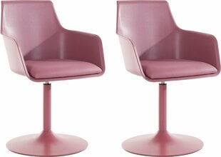 Комплект из 2-х стульев для столовой Notio Living Mario, розовый цена и информация | Стулья для кухни и столовой | hansapost.ee