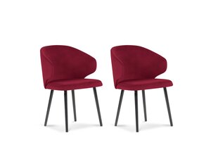 2 tooli komplekt Windsor ja Co Nemesis, punane hind ja info | Köögitoolid, söögitoolid | hansapost.ee