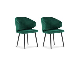 Набор из 2 стульев Windsor and Co Nemesis, зеленый цена и информация | Стулья для кухни и столовой | hansapost.ee