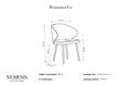 2 tooli komplekt Windsor ja Co Nemesis, roosa hind ja info | Köögitoolid, söögitoolid | hansapost.ee