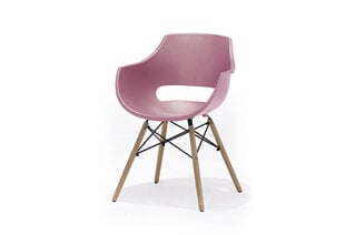Комплект из 4 стульев MC Akcent Rockville BL, розово-красный цена и информация | Стулья для кухни и столовой | hansapost.ee