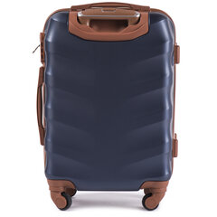Маленький чемодан Wings Albatross XS, синий цена и информация | Чемоданы, дорожные сумки | hansapost.ee
