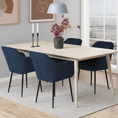 Кресло Selsey Elidi, темно - синее цена и информация | Стулья для кухни и столовой | hansapost.ee