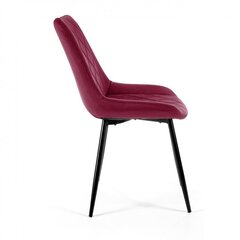 Комплект из 4-х стульев NORE SJ.0488, темно-красный цена и информация | Стулья для кухни и столовой | hansapost.ee
