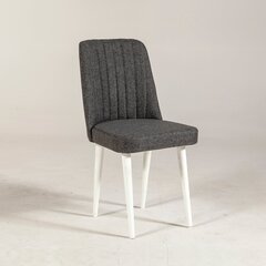 Обеденный стул Kalune Design 869, белый/серый цена и информация | Стулья для кухни и столовой | hansapost.ee