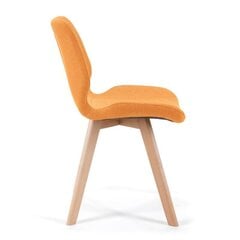 Комплект из 4-х стульев NORE SJ.0159, оранжевый цена и информация | Стулья для кухни и столовой | hansapost.ee