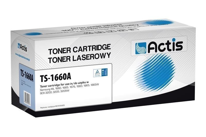Actis TS-1660A tooner (Samsung MLT-D1042S; 1500 lehte; must) цена и информация | Laserprinteri toonerid | hansapost.ee