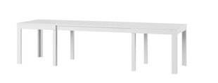 Раздвижной стол Wenus, белый цена и информация | Кухонные и обеденные столы | hansapost.ee