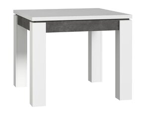 Раздвижной стол Brugia EST45, белый/серый цена и информация | Forte Аутлет | hansapost.ee